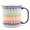 Janelle Imports Straight Cup 12 Oz In Modern Dots