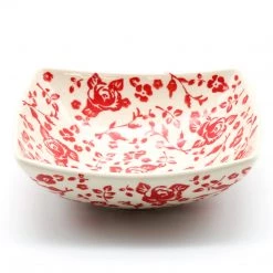 Janelle Imports Tiny Nut Bowl In Antique Red