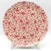 Janelle Imports Round Platter 12.5" In Antique Red