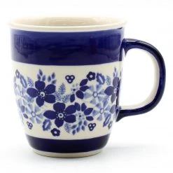 Janelle Imports Bistro Cup 10.5 Oz In Cobalt Wedding