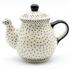 Janelle Imports Night Time Teapot 12 Oz In Black Elegance