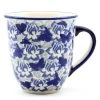 Janelle Imports Lg Bistro Cup 16 Oz In Blue Butterfly 2 Janelle Imports Lg Bistro Cup 16 Oz In Blue Butterfly