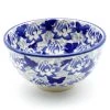 Janelle Imports Rice Bowl In Blue Butterfly