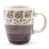 Janelle Imports Bistro Cup 10.5 Oz In Gray Rose