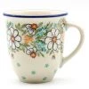 Janelle Imports Lg Bistro Cup 16 Oz In Spectacular Daisy