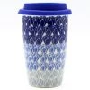 Janelle Imports Travel Cup 14 Oz In Perennial Bulbs