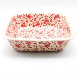 Janelle Imports Deep Square Baker In Antique Red