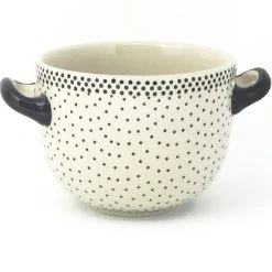 Janelle Imports Bouillon Cup 16 Oz In Black Elegance