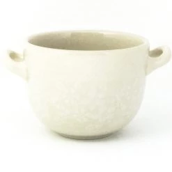 Janelle Imports Bouillon Cup 16 Oz In White On White