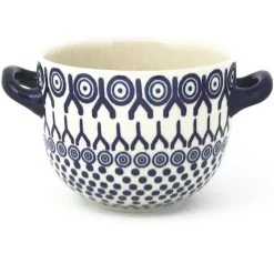 Janelle Imports Bouillon Cup 16 Oz In Icelandic White