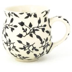 Janelle Imports Lady's Cup 10.5 Oz In Simply Black