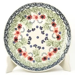 Janelle Imports Luncheon Plate In Dill Flowers