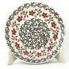 Janelle Imports Luncheon Plate In Red & Black