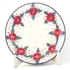 Janelle Imports Dinner Plate 10" In Floral Cluster