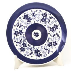 Janelle Imports Dinner Plate 10" In Cobalt Wedding