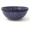 Janelle Imports Round Bowl 32 Oz Blue Elegance