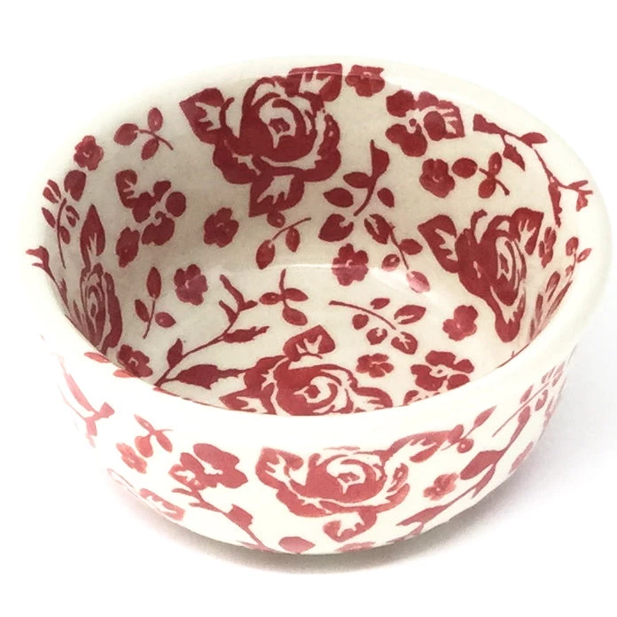Janelle Imports Tiny Round Bowl 4 Oz In Antique Red 3 Janelle Imports Tiny Round Bowl 4 Oz In Antique Red