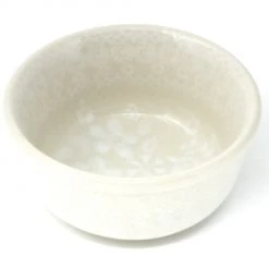 Janelle Imports Tiny Round Bowl 4 Oz In White On White