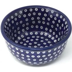 Janelle Imports Tiny Round Bowl 4 Oz In Blue Elegance