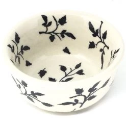 Janelle Imports Tiny Round Bowl 4 Oz In Simply Black