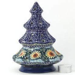 Janelle Imports Tree Tea Candle Holder In Sunflowers