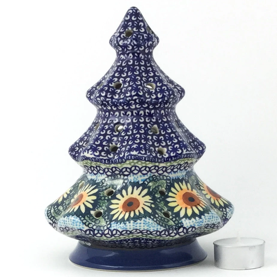 Janelle Imports Tree Tea Candle Holder In Sunflowers 3 Janelle Imports Tree Tea Candle Holder In Sunflowers