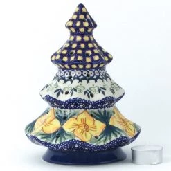 Janelle Imports Tree Tea Candle Holder In Daffodils