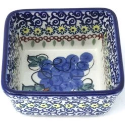 Janelle Imports Tiny Sq. Bowl 8 Oz In Grapevine