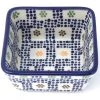 Janelle Imports Tiny Sq. Bowl 8 Oz In Modern Checkers