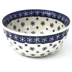 Janelle Imports Scalloped Bowl 48 Oz In Snowflake