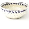 Janelle Imports Scalloped Bowl 128 Oz In Blue Roosters