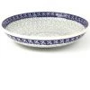 Janelle Imports Lg Pasta Bowl In Light & Dark Snowflake