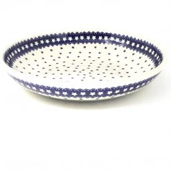 Janelle Imports Lg Pasta Bowl In Blue Stars
