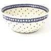 Janelle Imports Scalloped Bowl 128 Oz In Blue Stars