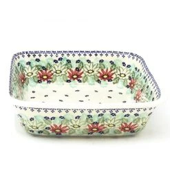 Janelle Imports Deep Square Baker In Dahlia