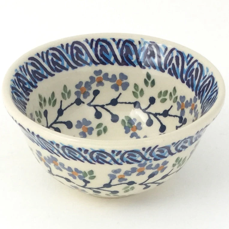 Janelle Imports Spice & Herb Bowl 8 Oz In Blue Meadow 3 Janelle Imports Spice & Herb Bowl 8 Oz In Blue Meadow