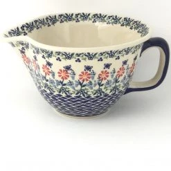 Janelle Imports Batter Bowl 64 Oz In Wavy Flowers