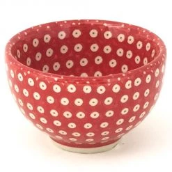 Janelle Imports Deep Soy Bowl In Red Elegance
