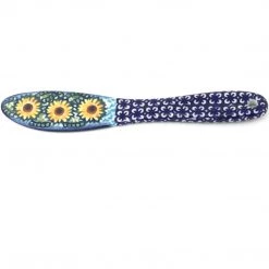 Janelle Imports Butter Knife And Cheese Spreader In Sunflowers