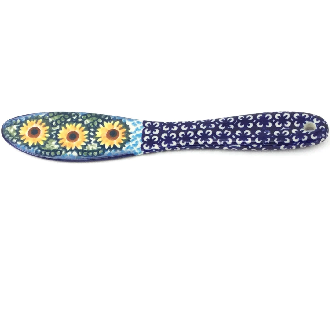 Janelle Imports Butter Knife And Cheese Spreader In Sunflowers 3 Janelle Imports Butter Knife And Cheese Spreader In Sunflowers