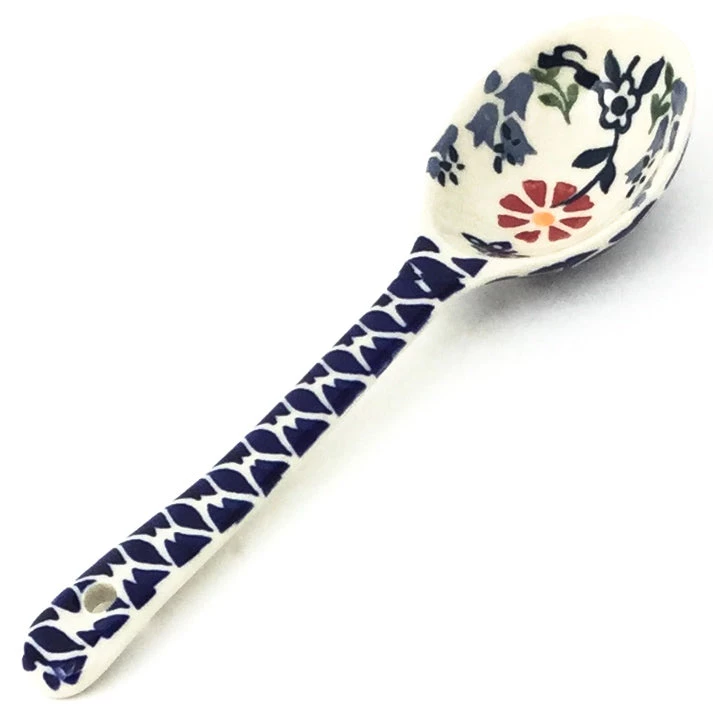 Janelle Imports Soup Spoon In Wavy Flowers 3 Janelle Imports Soup Spoon In Wavy Flowers