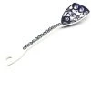 Janelle Imports Colander Spoon 12" In Peacock