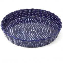 Janelle Imports Lg Tart Baker In Blue Elegance