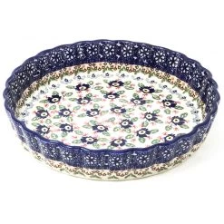 Janelle Imports Lg Tart Baker In Forget-Me-Not