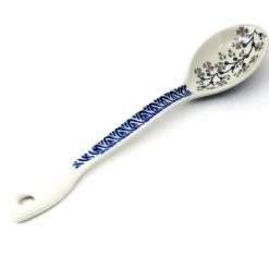 Janelle Imports Serving Spoon 12" In Blue Meadow