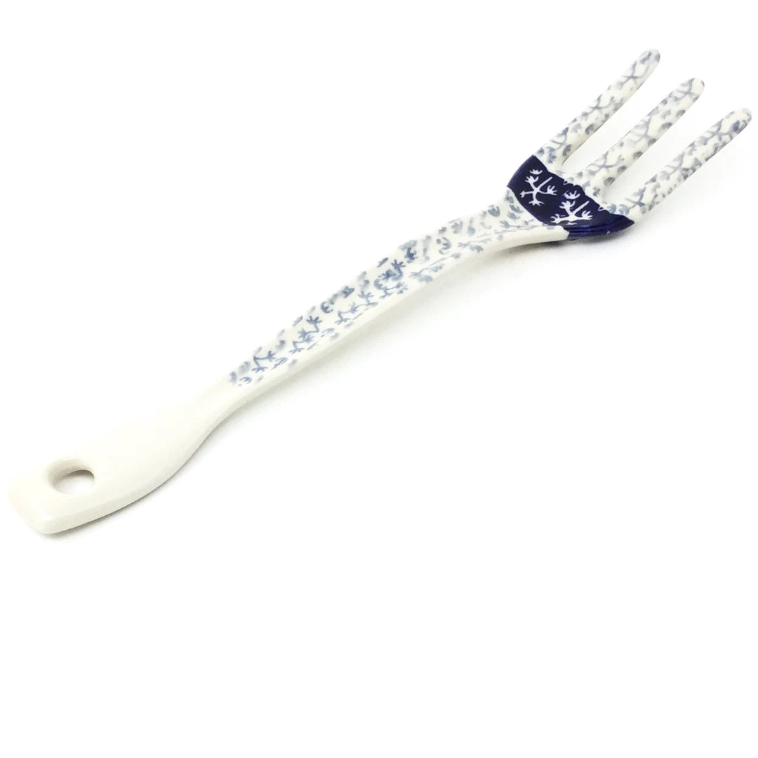 Janelle Imports Serving Fork 12" In Light & Dark Snowflake 3 Janelle Imports Serving Fork 12" In Light & Dark Snowflake