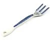 Janelle Imports Serving Fork 12" In Blue Meadow
