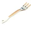 Janelle Imports Serving Fork 12" In Blue Orange