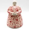 Janelle Imports Babcia Cookie Jar In Antique Red
