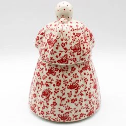 Janelle Imports Babcia Cookie Jar In Antique Red